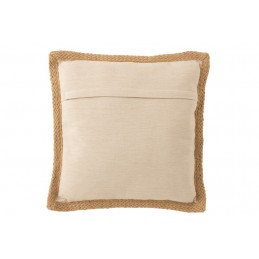 Kissen Garden beige/rosa (49x49cm)