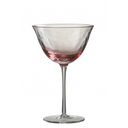 Cocktailglas Verlaufendes Rose transparent (11