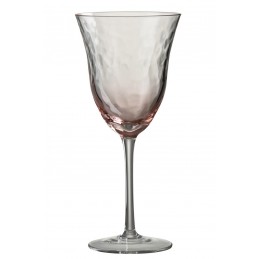 Weinglas Verlaufendes Rose transparent (9