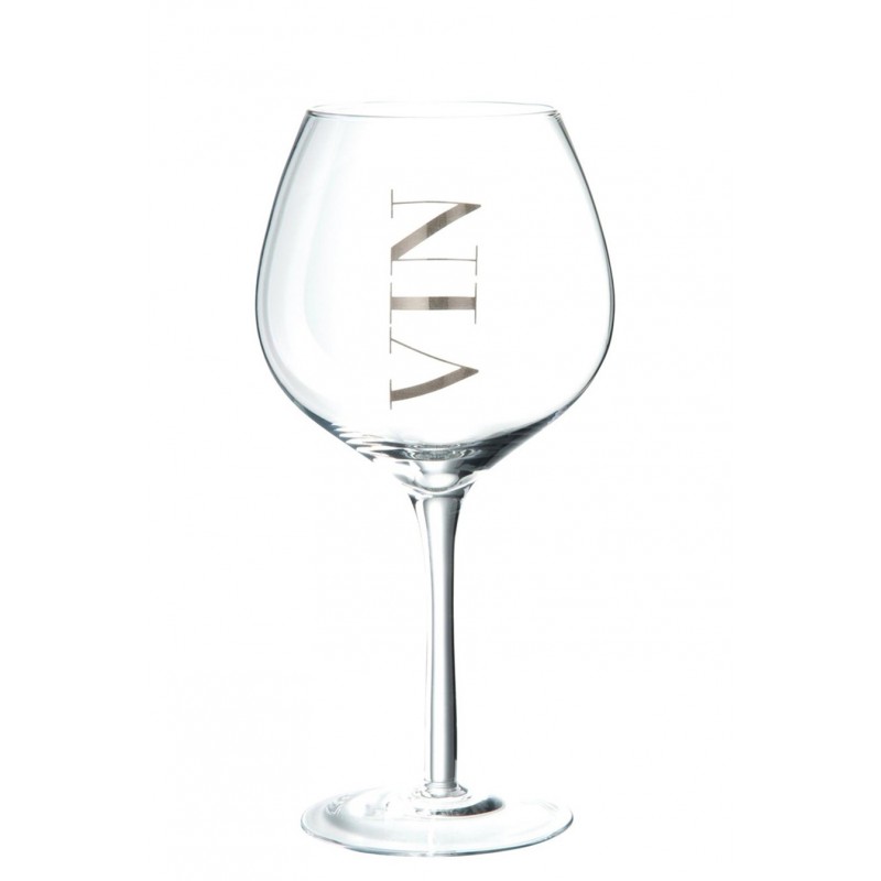 Rotweinglas Vin silber (10