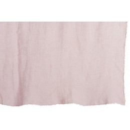 Leinenplaid Decke rose (150x200cm)