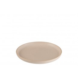 Teller Keramik creme/beige S (20