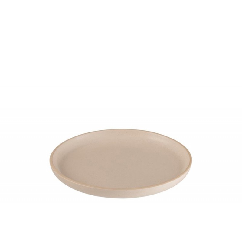 Teller Keramik creme/beige S (20