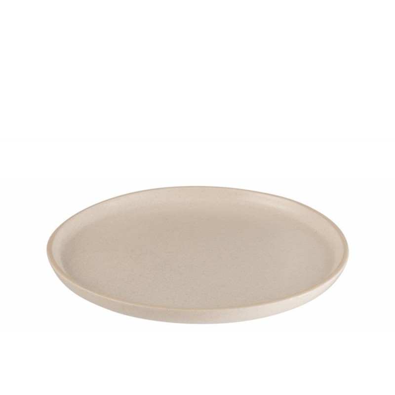 Teller Keramik creme/beige M (26x26x2cm)