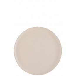Teller Keramik creme/beige L (33x33x2cm)