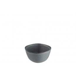 Schüssel Müslischale Keramik grau S (12x12x6cm)