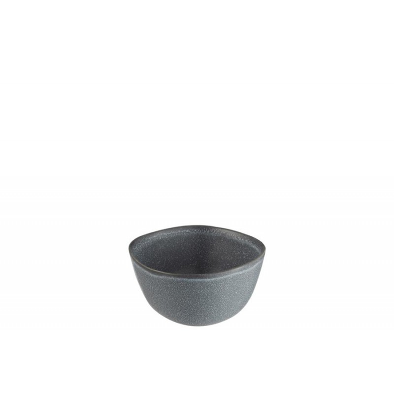 Schüssel Müslischale Keramik grau S (12x12x6cm)