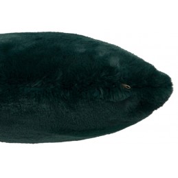 Einfarbiges Kissen Kuschelkissen dunkelgrün (45x45cm)