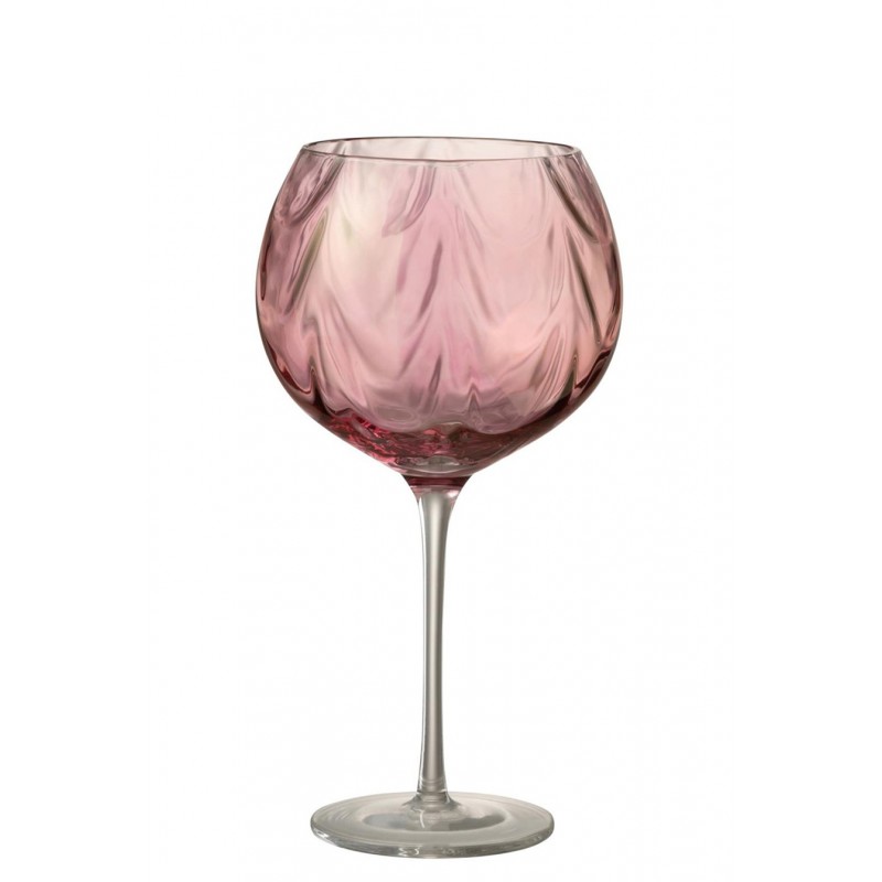 Weinglas transparent rose Schimmer (11