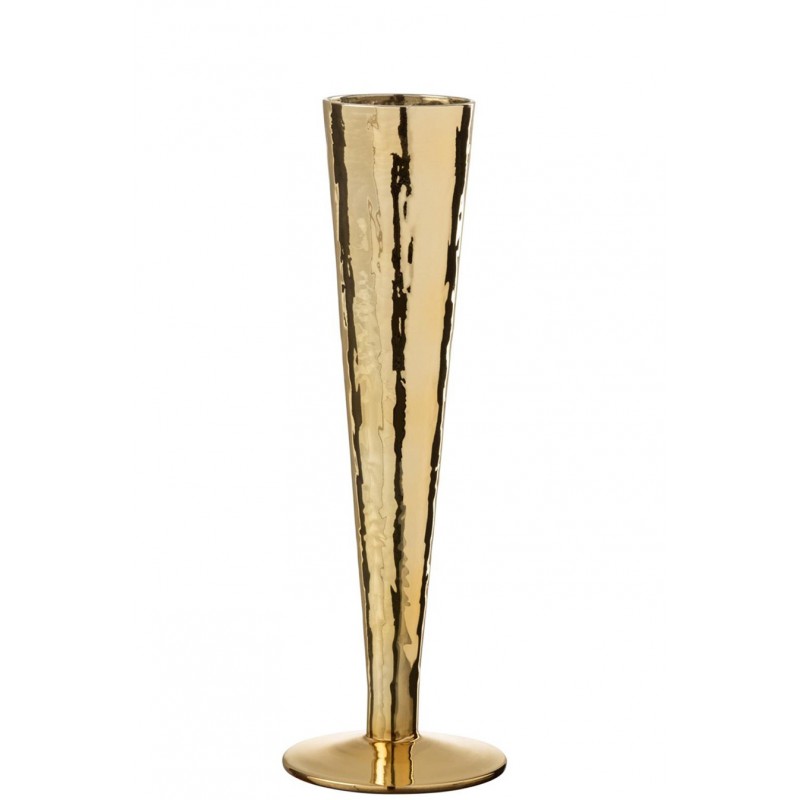 Champagnerglas Sektglas edel gold (7x7x23