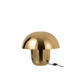 Lampe in Pilzform gold S