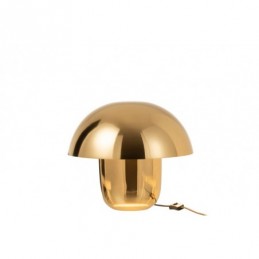 Lampe in Pilzform gold S