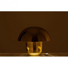 Lampe in Pilzform gold S