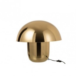 Lampe in Pilzform gold L