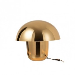 Lampe in Pilzform gold L