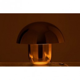 Lampe in Pilzform gold L