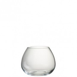 Vase Fie Glas Transparent Medium