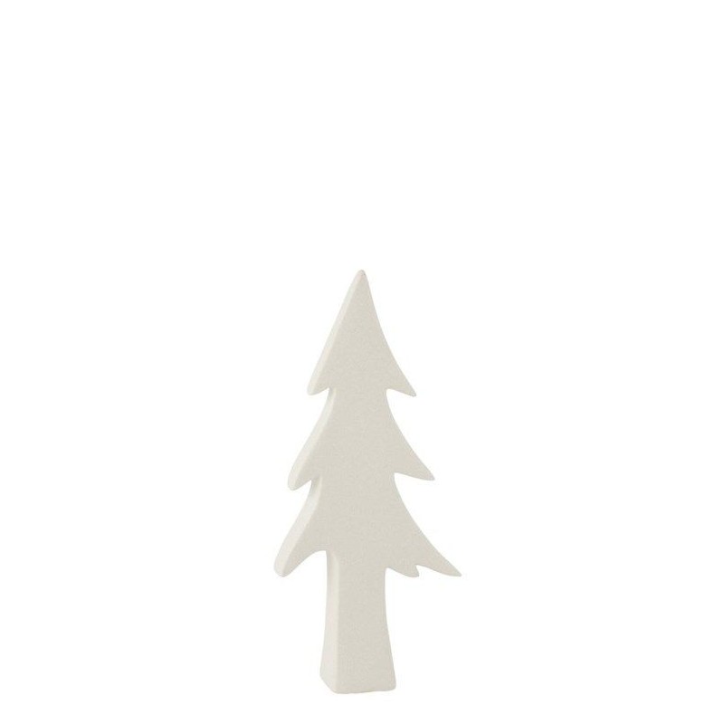 Baum Keramik Weiß Medium