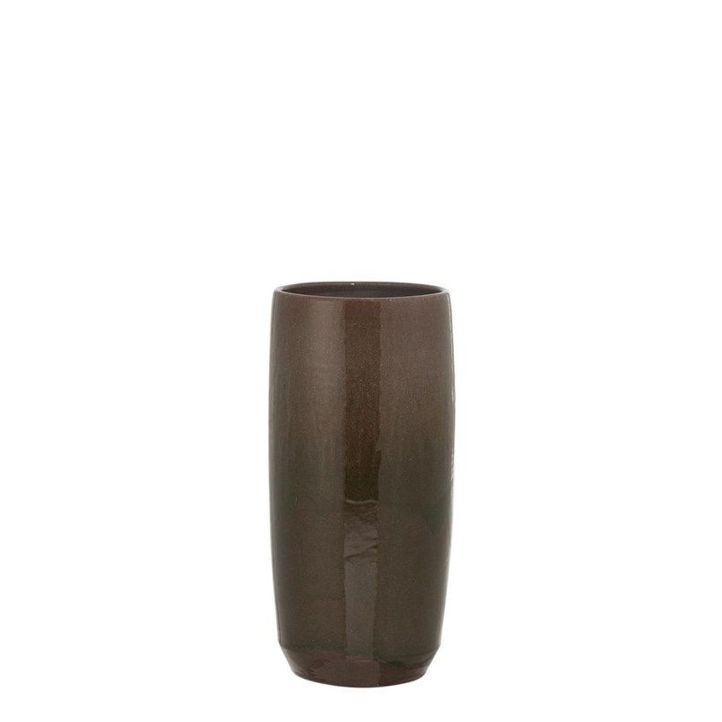 Vase Rand Keramik Grün Small