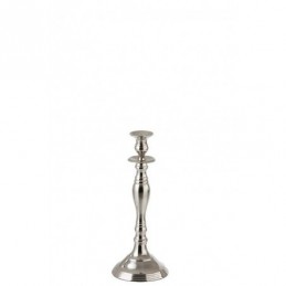 Candleholder Classic Aluminium Silver Small