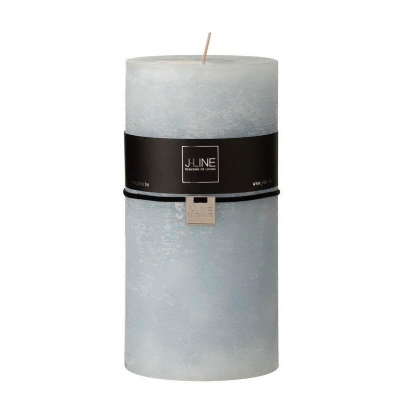 Cylinder Candle Light Blue Xxl