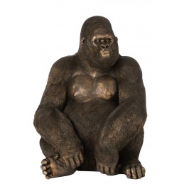 Dekofigur Afrika Gorilla braun L (67x55x88