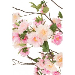 XL Blühender Baum mit rosa Blüten (100x100x200cm)